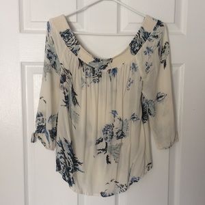 Lucky Brand off the shoulder blouse